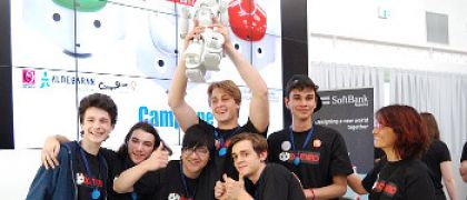 L'ITIS Delpozzo vince alle nazionali di NAO Challenge 2017 e si porta a casa il robot umanoide!!