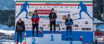 Ghio Davide: il campione italiano di sci di fondo dell'Itis Delpozzo di Cuneo.