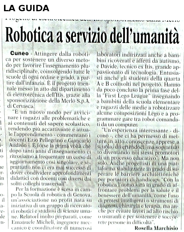 2013 - Robotica